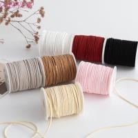 ราคา CYBERZAP เชือกกํามะหยี่หนัง, Suede Faux สไตล์เกาหลีหนังม้วนด้าย,สร้อยข้อมือถักริบบิ้น 50 หลาสายไฟของขวัญบรรจุภัณฑ์เชือก DIY (48454888418)