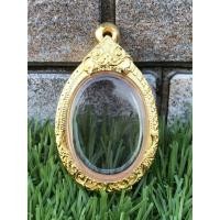 ราคา กรอบทอง ตลับพระ กรอบพระ กรอบไข่ใหญ่ ทรงไข่ใหญ่ ไข่ใหญ่ กรอบเงิน ชุบทอง สวยงาม ขนาด กว้าง 3.0 สูง 4.3 ซม (6917677344)