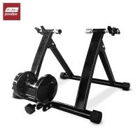 ราคา poodoo Bike Trainer เทรนเนอร์จักรยาน Bicycle Trainer 6 Speed Magnetic Resistance Cycling Roller (21828725554)