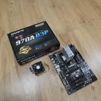 ราคา CPU AMD FX-6300 + Mainboard 970A-D3P ฟรี Heatsink DeepCool (5278576859)
