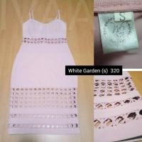 ราคา เดรสสั้น งานป้าย White Garden(s) มือสอง ผ้าดีมาก ทรงสวย ไร้ตำหนิจ้าาา (3446635513)