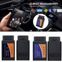 ราคา OBD2 Scanner ELM327 V1.5 WIFI OBD 2 Automotive Detector Bluetooth ELM 327 WI-FI 1.5 IOS Android Car (54904617481)