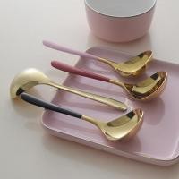 ราคา 304สแตนเลสช้อนซุปสไตล์เกาหลีที่ไม่ซ้ํากันขนาดใหญ่ซุปดื่มช้อนซุปช้อนครัวเรือนหัวกลมช้อนข้าว คิวเอ็กซ์เซ่ (44472080274)