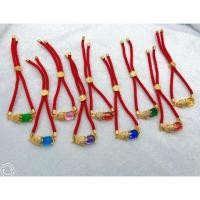 ราคา ด้ายแดงข้อมือ ปี่เซียะคาบแก้ว มณีใต้น้ำ มีหลายสี (2419549980)