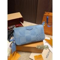 ราคา กระเป๋าสะพายข้าง Louis Vuitton ลายตาราง denim สไตล์.unisex (56453232698)