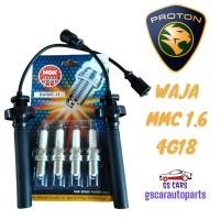 ราคา Proton waja mmc 1.6 4g18 เครื่องยนต์ปลั๊กมาตรฐานสายจุดระเบิดพร้อมหัวเทียน ngk BKR6E-11 enjin (26893004724)