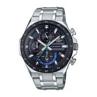 ราคา Casio Edifice นาฬิกาข้อมือผู้ชาย สายสแตนเลส รุ่น EQS-920,EQS-920DB,EQS-920DB-1B - สีเงิน (1912559072)
