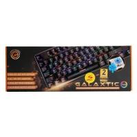 ราคา คีย์บอร์ดเกมมิ่ง Neolution E-Sport Gaming Keyboard Galaxtic RGB, Blue Switch (7805622666)