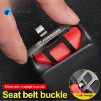 ราคา 1/2pcs Toyota Fortuner Car Seat Belt Extender Fortuner AN50 60 AN150 160 AG10 2015-2024 GR Sport TRD สังกะสีอัลลอยด์เข็มขัดนิรภัยท่อไอเสียอุปกรณ์เสริม (29723600676)
