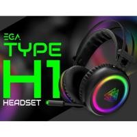 ราคา EGA TYPE H1 Virtual 7.1 Surround Sound Gaming Headset RGB Spectrum หูฟังเกมมิ่ง (2053368213)
