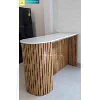 ราคา 99HomeStore ไอส์แลนด์ครัว/โต๊ะเตรียมอาหาร ก60*ย160*ส100 (ทอปหินสังเคราะห์) (22452045548)