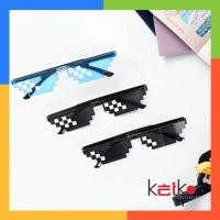 ราคา ALOY PL-WW001 - แว่นตาโมเสค Thug Life สําหรับผู้ชาย/ผู้หญิง - แฟชั่น Batam - แว่นกันแดด - นําเข้า K302 (23765786914)