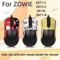 ราคา [Kam]สําหรับ ZOWIE ZA11-B/ZA11-C/ZA12-C/ZA13C Mouse สติกเกอร์ป้องกันเหงื่อสติกเกอร์กันลื่นการ์ตูนด้านข้างฟิล์มป้องกันดูดซับเหงื่อและป้องกันรอยขีดข่วนตกแต่ง (29284726216)