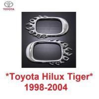ราคา ครอบไฟแก้ม ลายไฟ Toyota Hilux Tiger D4D 1998 - 2004 โตโยต้า ไทเกอร์ ดีโฟว์ดี ครอบไฟเลี้ยวข้าง ครอบแก้ม (29126238701)