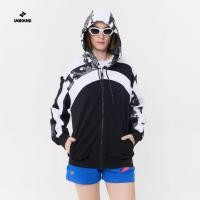 ราคา UNBOUND ASTRO CAMO FULL ZIP JACKET HOODIE (BLACK) เสื้อแจ๊คเก็ตหญิงสีดำลายคาโม่ (25489641728)