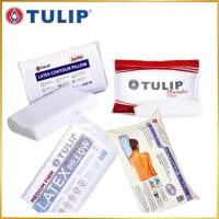 ราคา TULIP 1.หมอนหนุนใยสังเคราะห์ 2.หมอนสุขภาพหมอน 3 หนุนยางพาราแท้ 100% (18874358106)