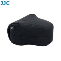 ราคา JJC DSLR Camera Case Soft Neoprene Pouch for Canon EOS 700D 750D 1300D Nikon Z50 Z5 Z6 Z7 Fujifilm XT5 XT4 XT3 Sony A7IV (28169175927)