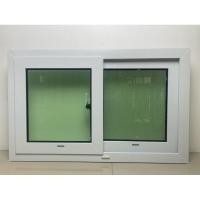 ราคา หน้าต่างบานเลื่อน UPVC 2 ช่อง ขอบ 6 cm. ขนาด 80*50 พร้อมมุ้งลวด กระจกใสเขียว แข็งแรง สินค้าพร้อมส่ง (28680868178)