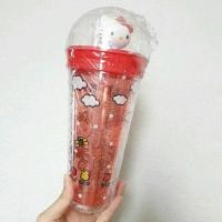 ราคา ((New in pack)) แก้วน้ำคิตตี้ ฝาโคม ลิขสิทธิ์แท้ (22179834368)