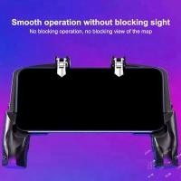 ราคา Uequilib K21 เกมจับ PUBG โทรศัพท์มือถือ Gamepad จอยสติ๊ก L1 R1 Trigger เกม Shooter Controller ใหม่ (43224691939)