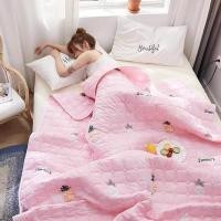 ราคา ผ้าห่มใยไหม 6ฟุต ราคาโรงงานผลิต ผ้าฝ้ายญี่ปุ่นห่มสบาย ผ้าห่มลายการ์ตูน พร้อมส่ง (23545285064)