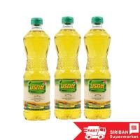 ราคา (3ขวด)น้ำมันมรกต น้ำมันปาล์ม ขนาด 1000 มล. (25701508221)