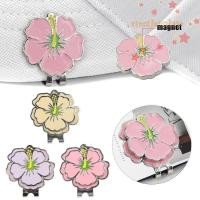 ราคา มาร์คเกอร์ลูกกอล์ฟ MALCOLM, คลิปแม่เหล็กติดหมวกกอล์ฟลายดอกไม้ 2-in-1, โลหะทนทาน สําหรับนักกอล์ฟ (43213672236)