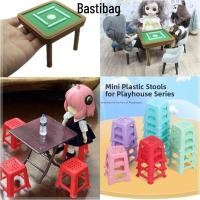 ราคา BASTIBAG เก้าอี้เฟอร์นิเจอร์ตุ๊กตา,หลากสี 1:12 จีนไพ่นกกระจอกชุดโต๊ะ,เด็กเล่นของเล่น PP/PLA ตุ๊กตามินิเฟอร์นิเจอร์รุ่นเด็กเครื่องประดับตุ๊กตา (56002298023)