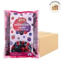 ราคา Aro เอโร่ ผลไม้เบอร์รีรวมแช่แข็ง 1 ลัง (1 กก. x 10) ( ส่งแช่แข็ง ) frozen mixed berries (24137768438)