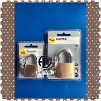 ราคา กุญแจ Yale ขนาด 40mm,50mm กุญแจระบบสปริง กุญแจคอสั้น กุญแจประตูyale (4241035238)