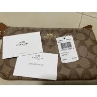 ราคา Used COACH LARGE WRISTLET IN SIGNATURE #F65748 ของแท้100% (19836738913)