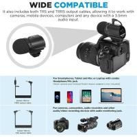 ราคา ▥ Saramonic Sr-Vm1s Cardioid On-Camera Shot ไมโครโฟนสำหรับ Iphone Android กล้อง DSLR Canon N (54702201736)