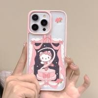 ราคา จัดส่ง24ชมIPhone 16 14 12 13 15 11 Pro Max XR 7/8P XSMax โบว์น่ารัก ลูกแมวน่ารัก การ์ตูน Kitty CaseTify กันตก Case 145 (20687821068)