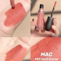 ราคา MAC POWDER KISS LIQUID LIPCOLOUR 989 Mull It Over (8802011563)