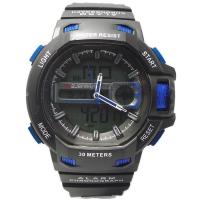 ราคา US Submarine นาฬิกาสปอร์ต 2ระบบ MN.TP3180M Black/Blue (140337525)