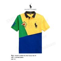 ราคา POLO RALPH LAUREN เสื้อโปโลชาย รุ่น RALPH LAUREN Polo Shirt Custom Slim Fit Code: 710790752001 (13192712610)
