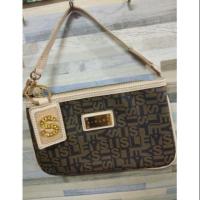 ราคา กระเป๋าถือใบเล็ก Sisley แท้ มือสองสภาพสวย (2387011961)