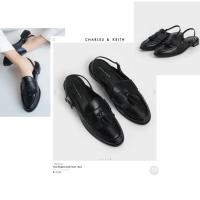 ราคา Charles & Keith - Tassel Slingback Loafer Mules - Black size 37 มือ 1 ไม่เคยใส่เลยค่ะ (11928896616)