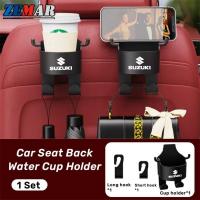ราคา Suzuki รถที่นั่งกลับที่วางแก้วน้ำกับตะขอกล่องเก็บรถที่วางโทรศัพท์มัลติฟังก์ชั่รถชั้นวางเครื่องดื่มตะขออุปกรณ์จัดเก็บข้อมูล for Suzuki Jimny Swift Ertiga Celerio XI7 Ciaz (25329078864)
