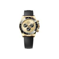 ราคา R ROLEX Top Universe นาฬิกาประเภท Daytona Series อัตโนมัติ Mechanical Movement Gold Case นาฬิกาผู้ชาย Rui นาฬิกา 40 มม.สีเหลือง Dial K Gold 18k Gold Case สายยาง (55950293670)