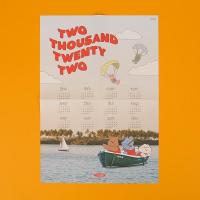 ราคา 2022 My Buddy & Jelly Bear Poster Calendar ปฏิทินโปสเตอร์ (12993618843)