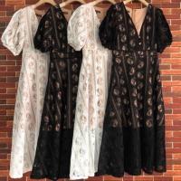 ราคา เดรสลูกไม้สีขาว ป้าย BoRichTa (2886676482)