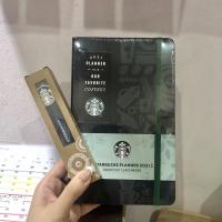 ราคา (ของใหม่) Starbucks Planner Moleskine 2021 สีดำ (6966536151)