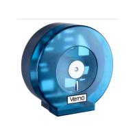 ราคา shophome468-Verno กล่องใส่กระดาษชำระจัมโบ้โรล รุ่น PQS-OB8001B สีฟ้า รับประกันของเเท้ (21889723284)