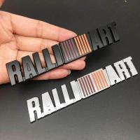 ราคา 3D โลหะ RalliArt โลโก้รถด้านข้าง Fender ด้านหลังป้ายสัญลักษณ์ Decal สําหรับ Mitsubishi RalliArt Lancer outlander asx จัดแต่งทรงผม (43267677308)