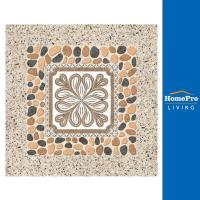 ราคา HomePro กระเบื้องพื้น 12X12 นิ้ว เวเนอร์ สโตน น้ำตาล PM 1M2 แบรนด์ ภูผา (18376247074)