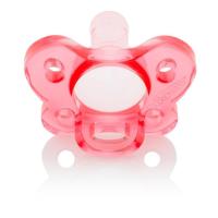 ราคา Dr.Brown's : DRBPS11003-INTL จุกนมหลอก One-Piece Pacifier - Stage 1 0-6M - Pink, 1pk. (1641181300)