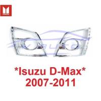 ราคา สีชุบ ครอบไฟหน้า Isuzu Dmax 2007 - 2011 อีซูซุ ดีแม็กซ์ ฝา ครอบ ไฟ ฝาครอบหน้า d max ครอบไฟ D-MAX ไฟ ของแต่ง ดีแมค 2008 (26127073359)