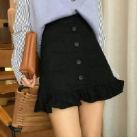 ราคา กางเกงกระโปรงแต่งกระดุมหน้า (1558400468)