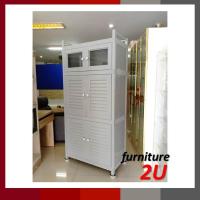 ราคา ตู้กับข้าว เจอปัญหาห้องครัวแคบ ของเยอะ รก สกปรก มด หนู แมลงสาบ ตู้กับข้าวใบนี้ช่วยคุณแก้ปัญหาได้นะ (18624662743)